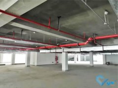 新華培訓學校-西安分校美的新風系統安裝工程